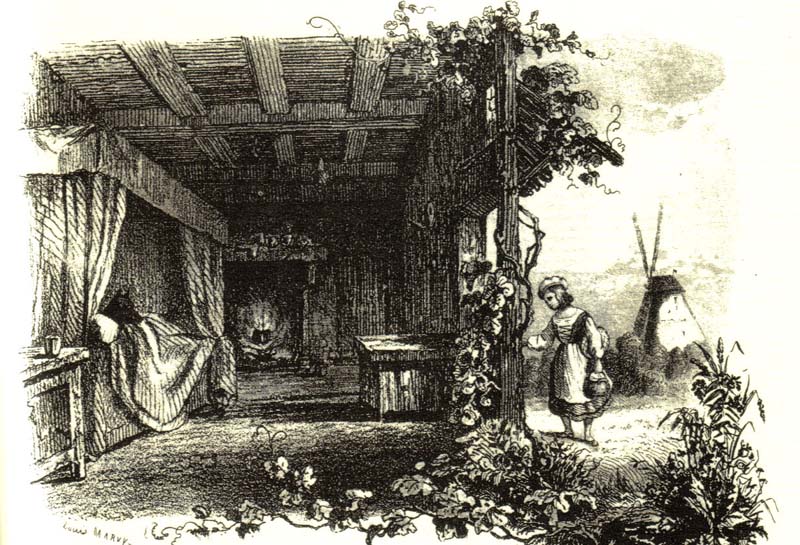 LE PETIT CHAPERON ROUGE ILLUSTRE PAR GUSTAVE DORE